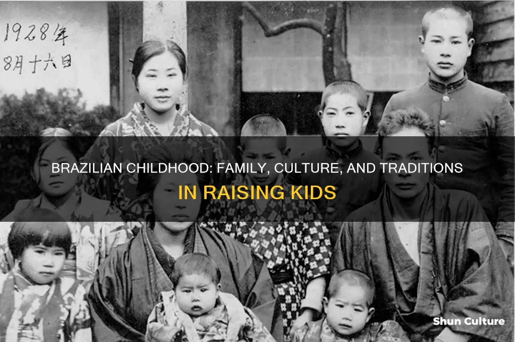 how are children raised in brazil