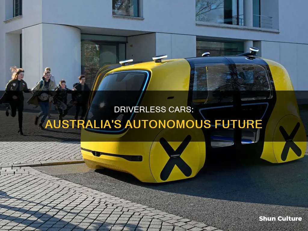 how are driverless cars being used in australia