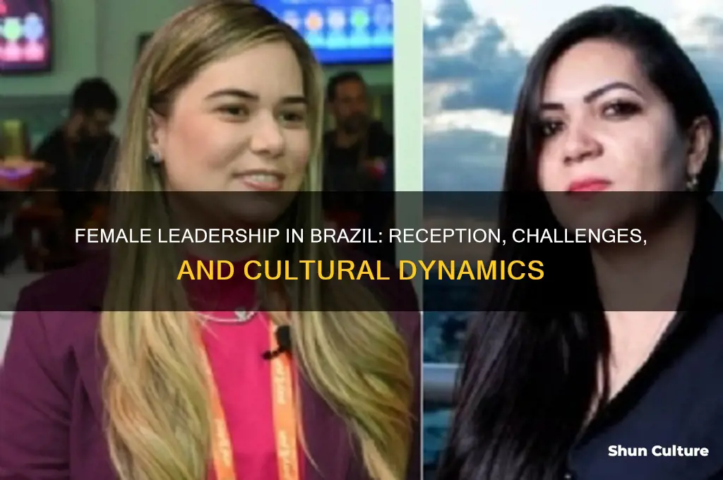 how are female executives recieved in brazil