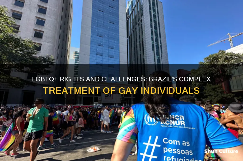 how are gay people treated in brazil