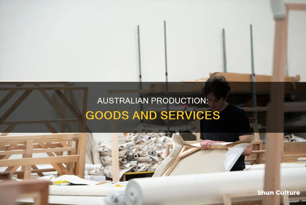 how are goods and services produced in australia