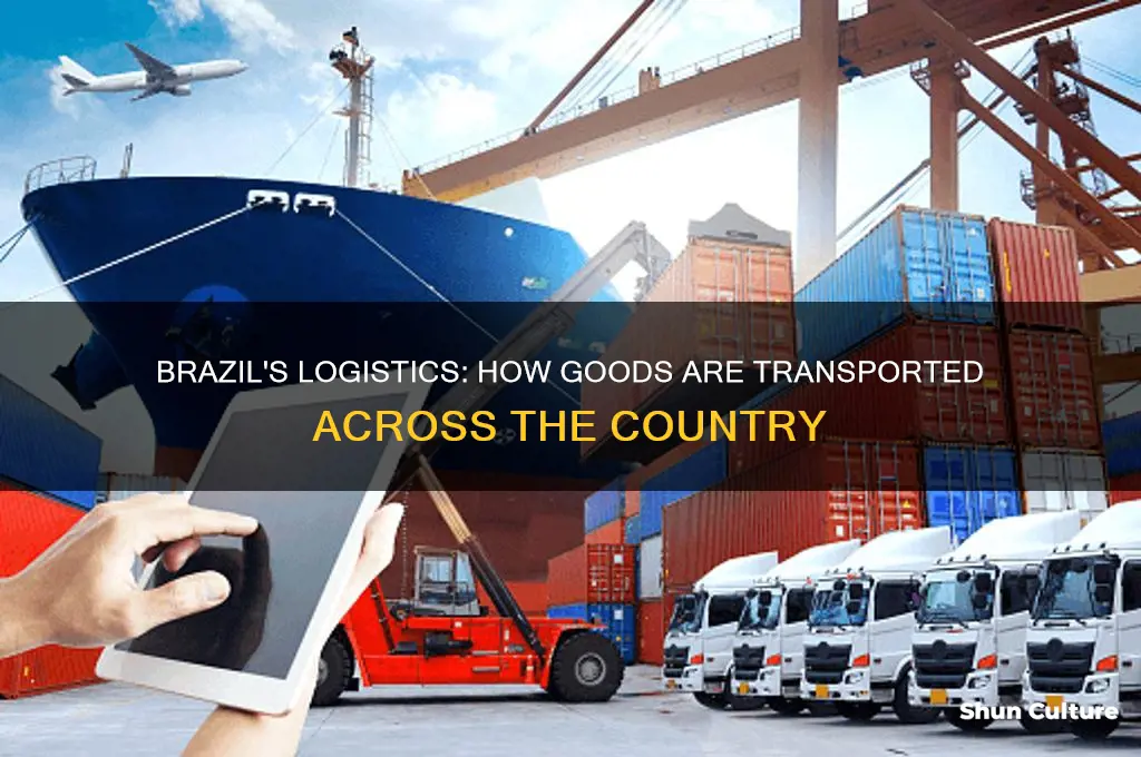how are goods transported in brazil