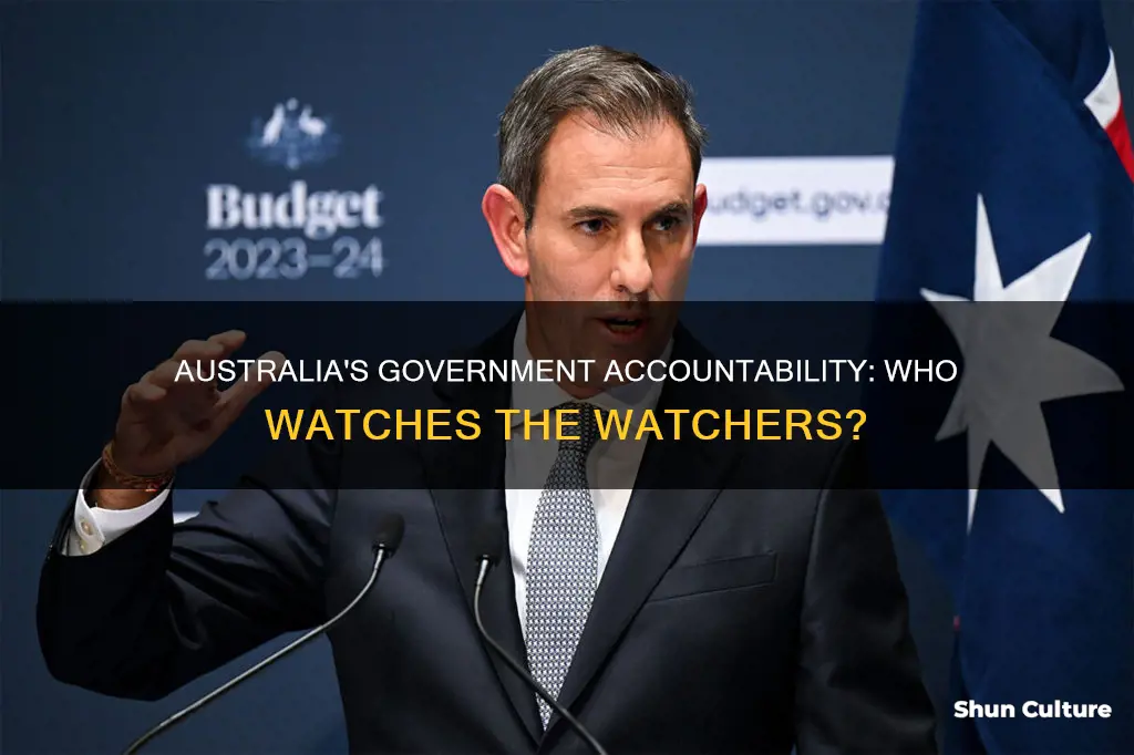 how are governments in australia held accountable for their actions