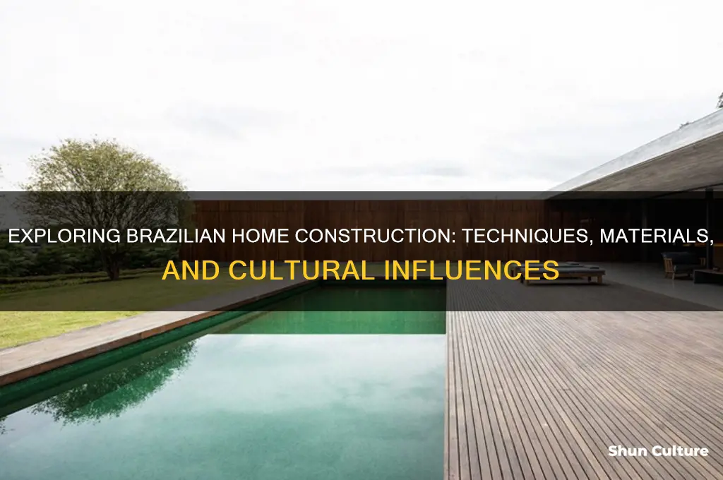 how are houses made in brazil