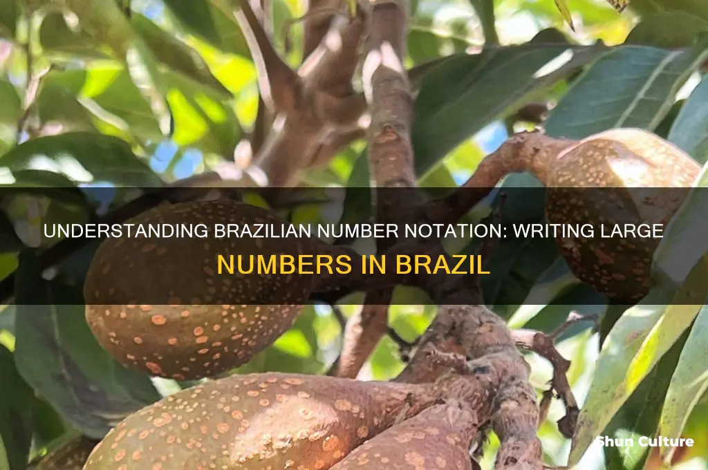 how are large numbers written in brazil