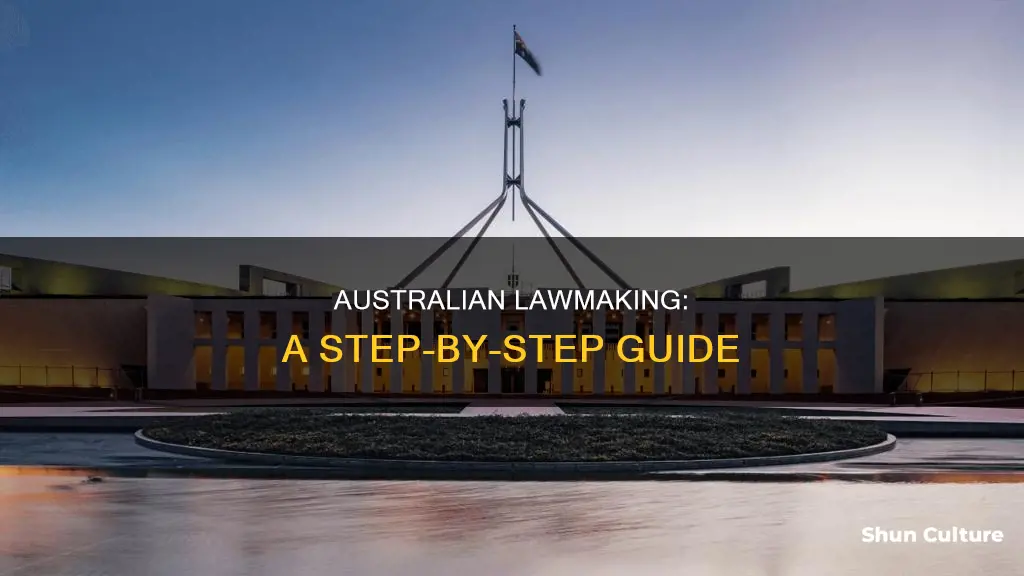 how are laws made in australia worksheet