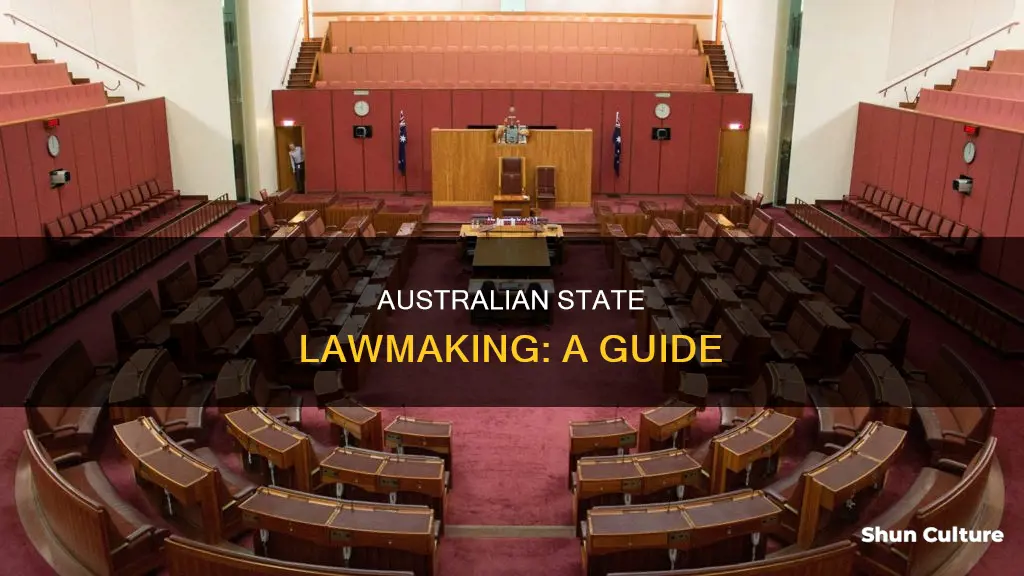 how are laws made in state government australia