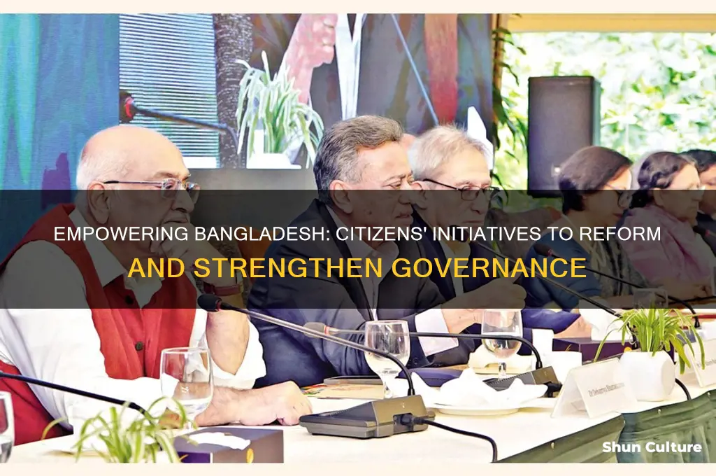 how are people helping fix bangladesh