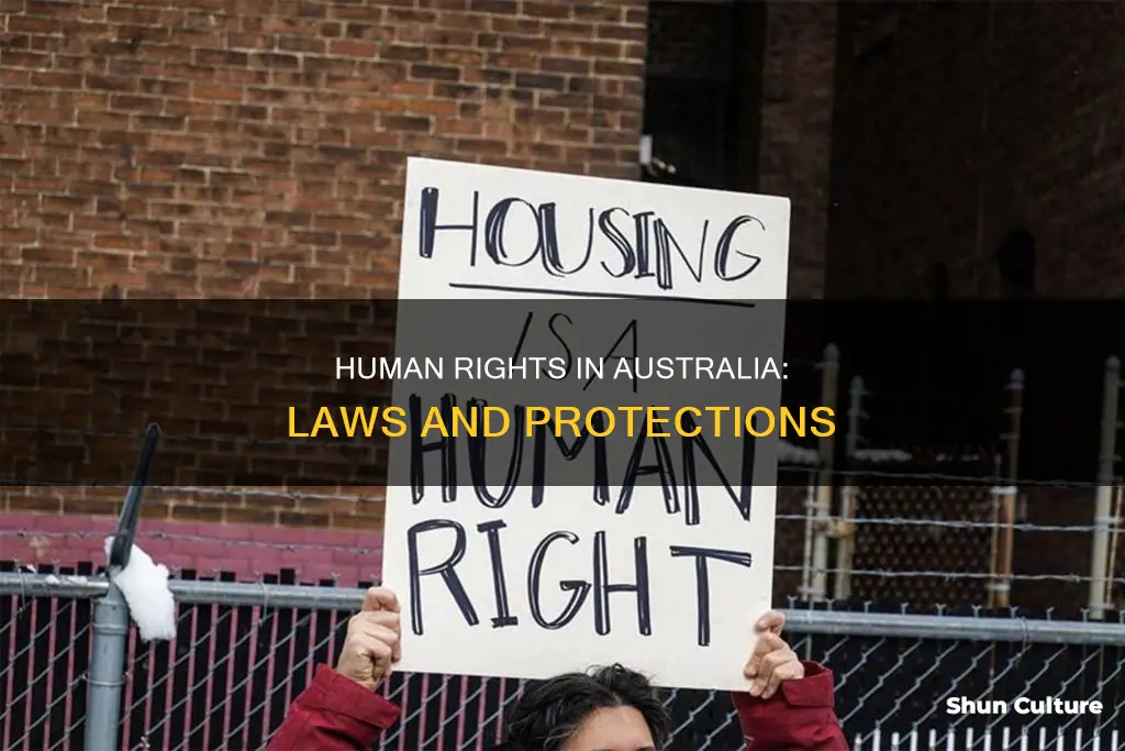 how are peoples human rights protected in australia