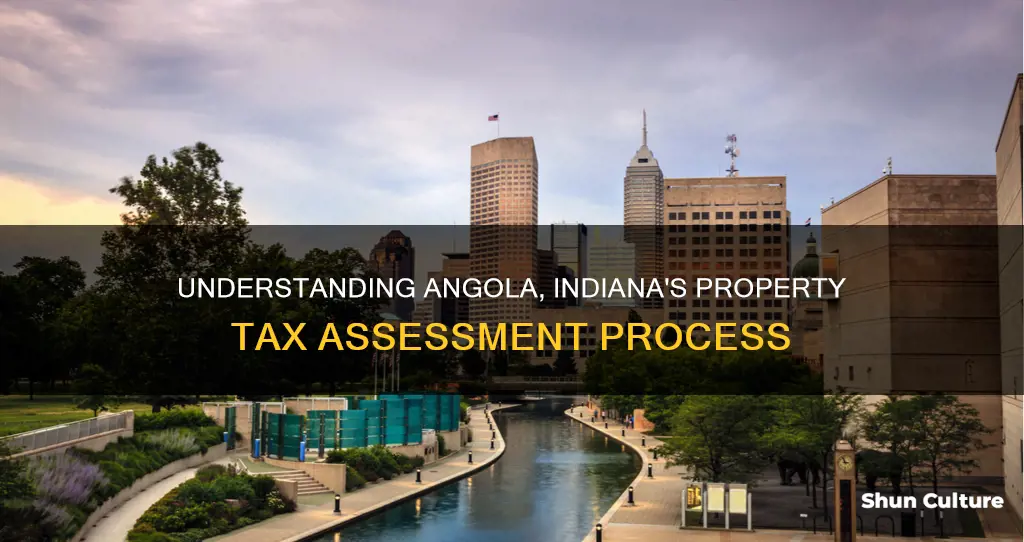 how are property taxes assessed in angola indiana