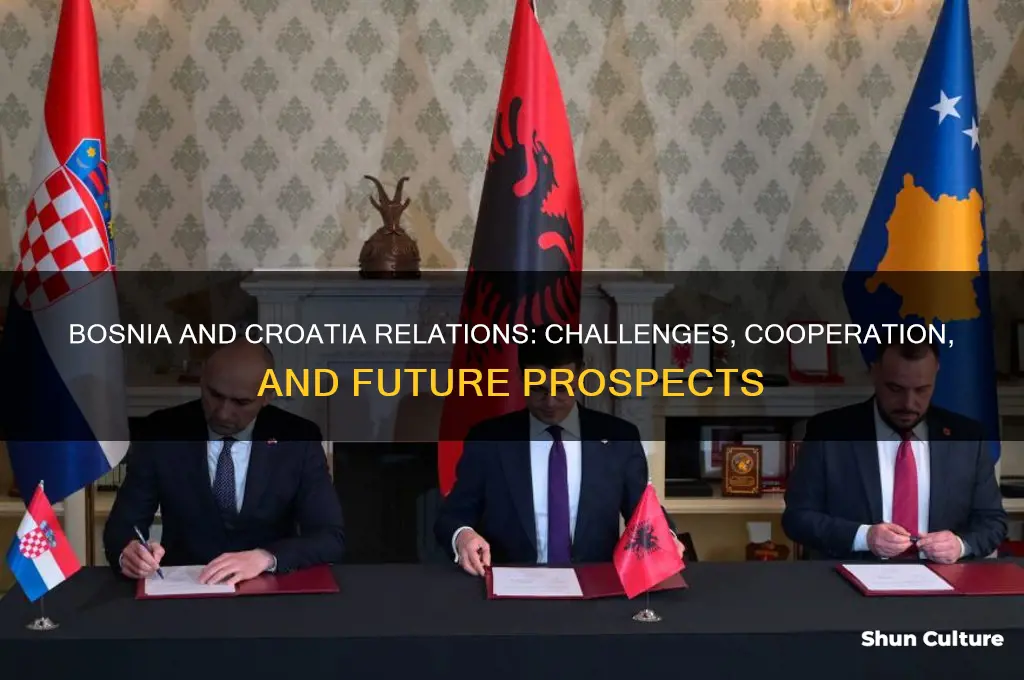 how are relations between bosnia and croatia