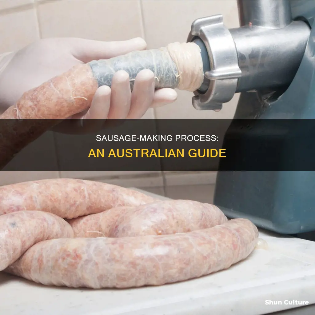 how are sausages made in australia