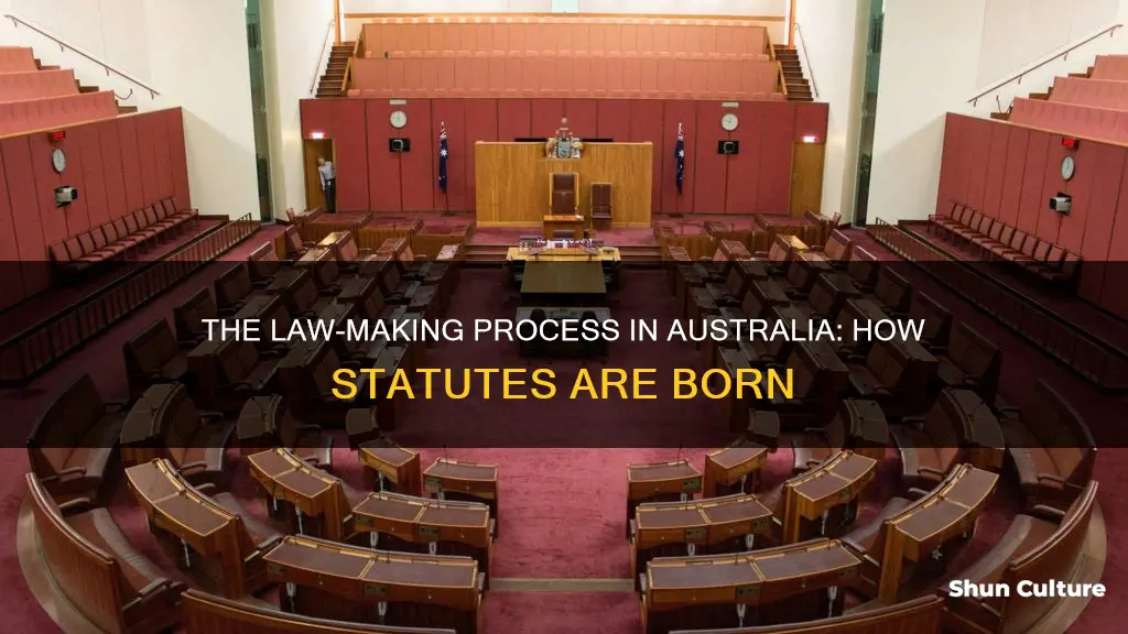 how are statute laws made in australia