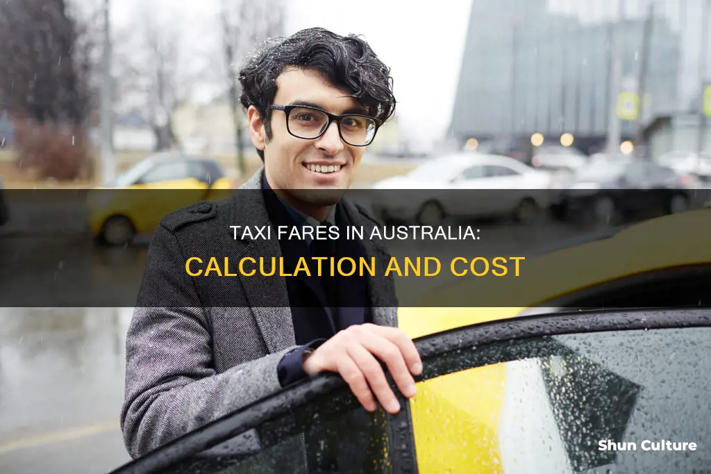 how are taxi fares calculated australia
