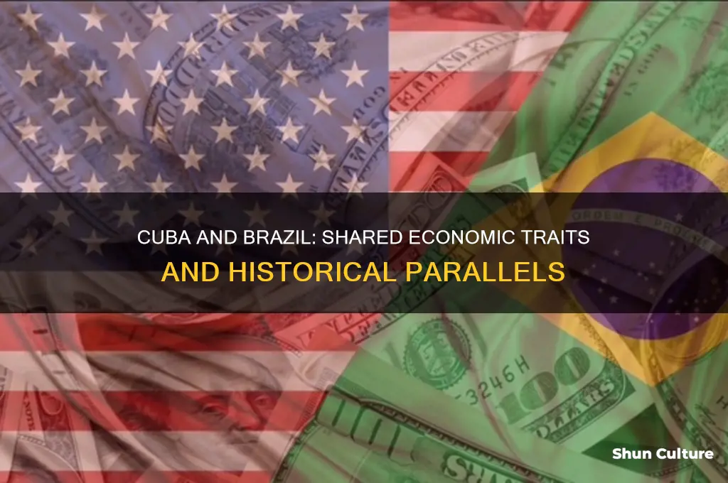 how are the economic systems of cuba and brazil alike