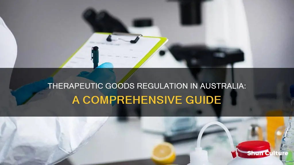 how are therapeutic goods regulated in australia