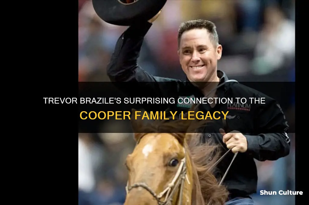 how are trevor brazile related to the cooper family