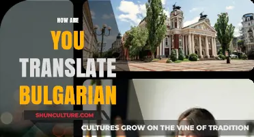 Unlocking Bulgarian: Your Guide to Mastering Translation