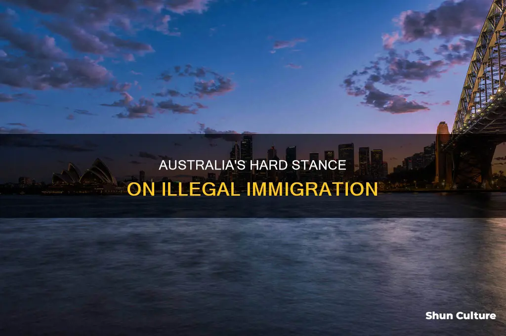 how australia deals with illegal immigrants