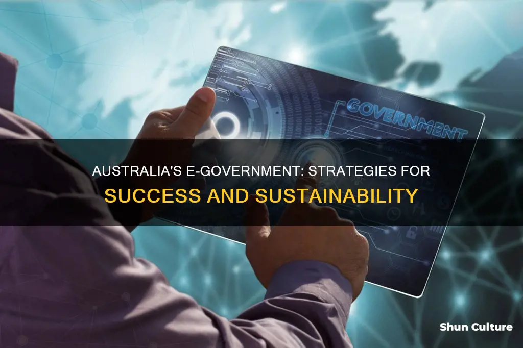 how australia has kept the e-government