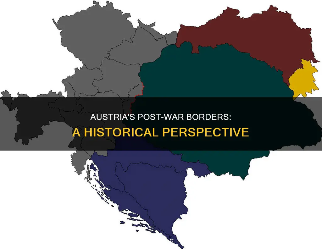 how austria was divided up after the