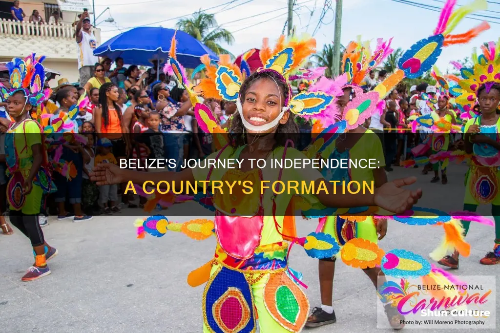 how belize became a country