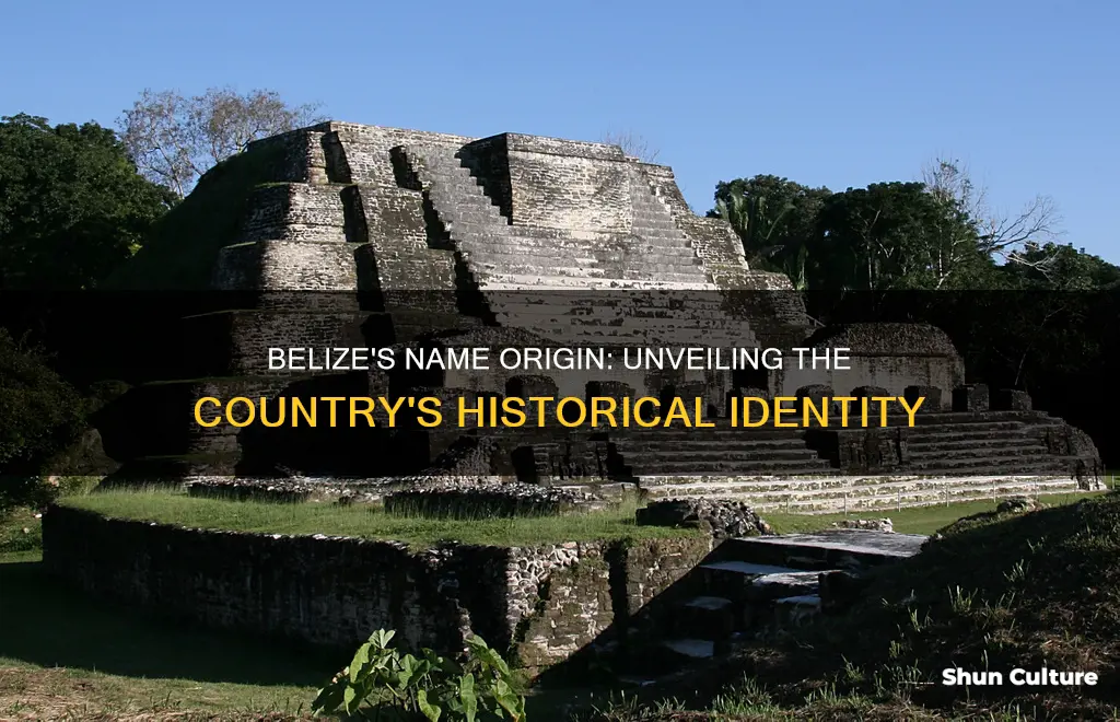 how belize get its name