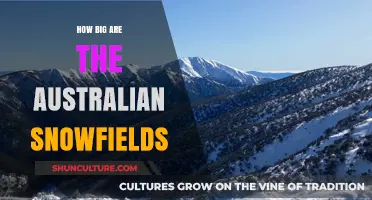 Exploring Australia's Snowy Mountains: Size and Scope