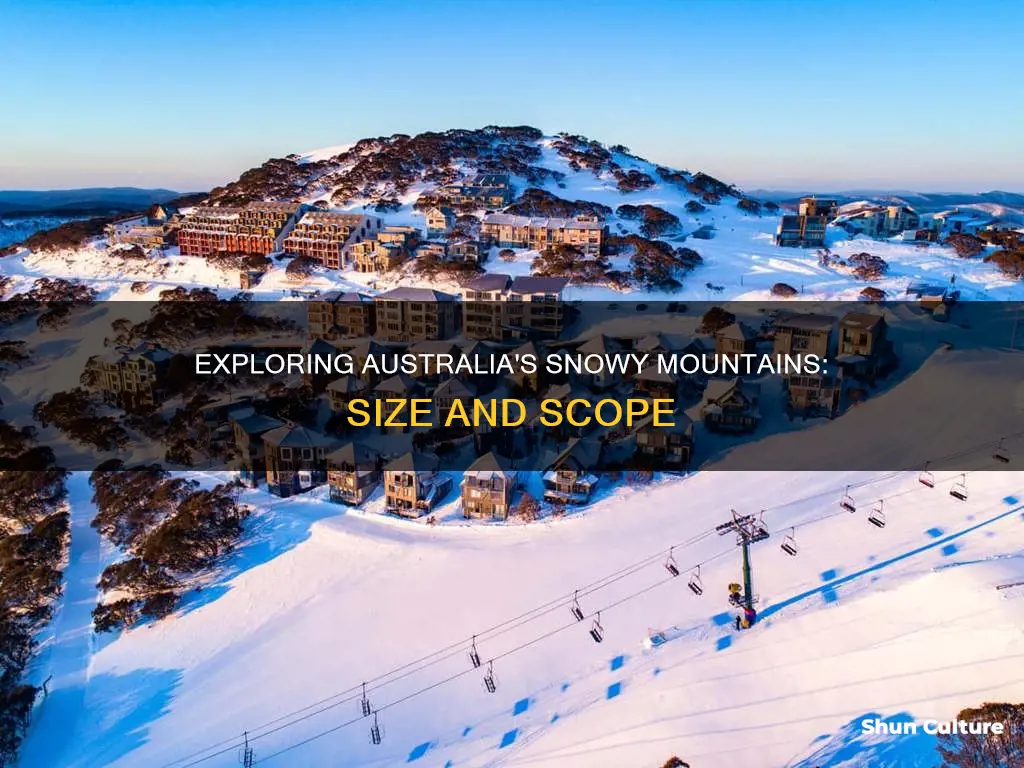 how big are the australian snowfields