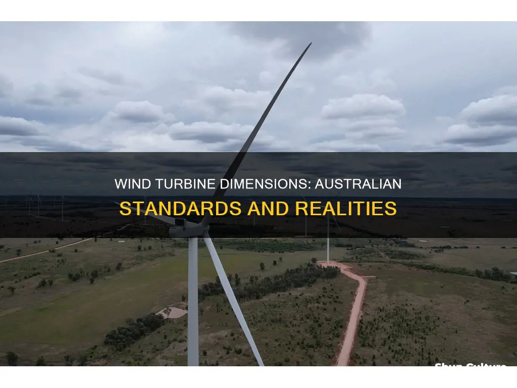 how big are wind turbines in australia