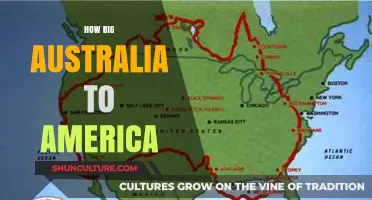 Exploring the Vast Distance Between Australia and America