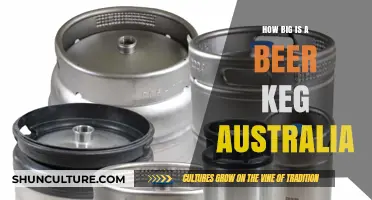 Standard Beer Keg Sizes in Australia