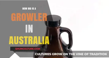 Growler Sizes in Australia: How Big Are They?