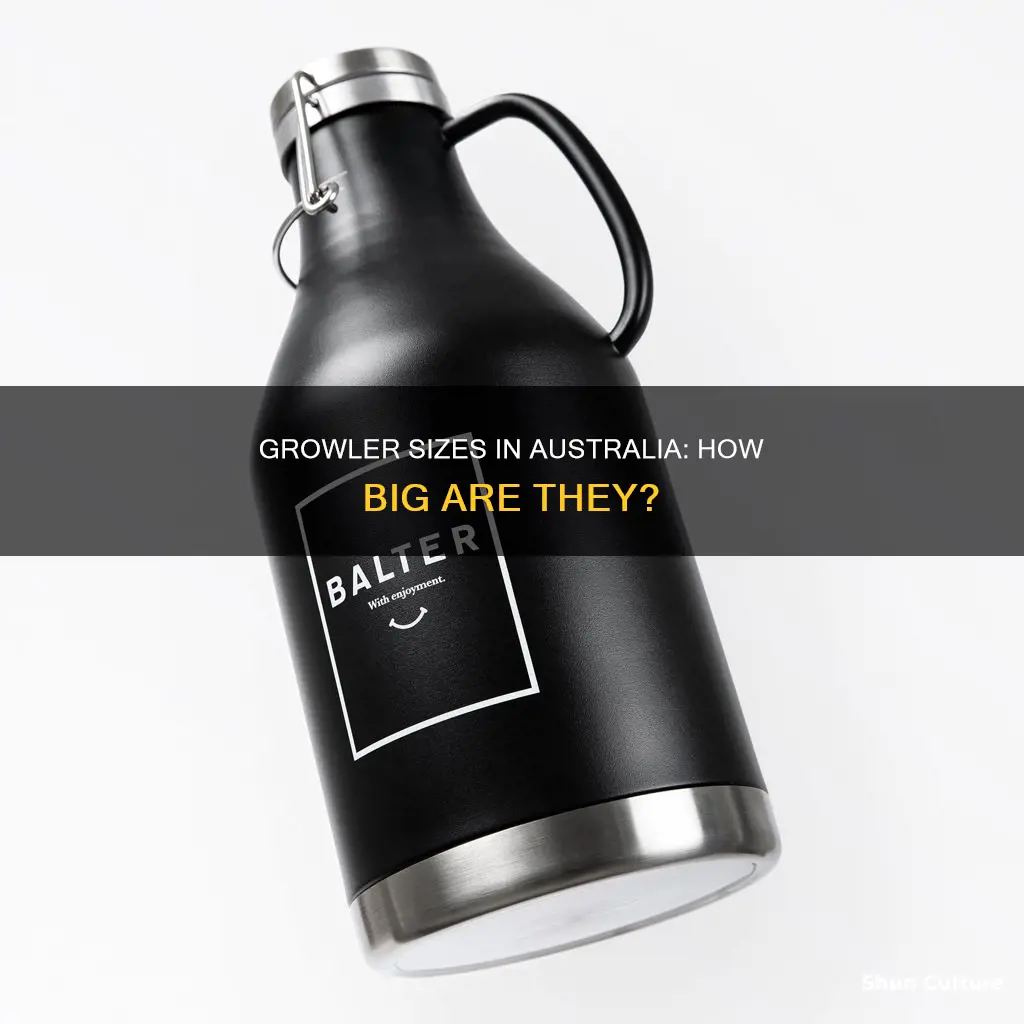 how big is a growler in australia