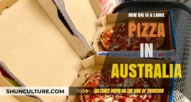 Pizza Portions: Australia's Large Pizza Size Explained