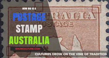 Australian Postage Stamp Dimensions and Size Guide