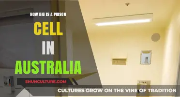 Prison Cells Down Under: How Much Space?