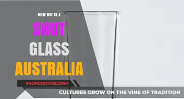 Standard Shot Glass Size in Australia: How Much?