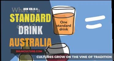 Standard Drink Sizes: Australia's Guide to a Single Serve
