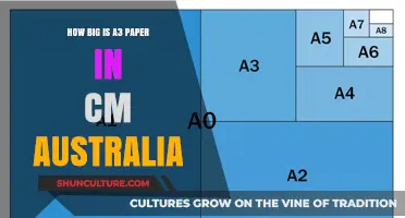 A3 Paper Dimensions: Understanding the Size in Centimeters