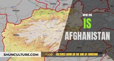 The Surprising Size of Afghanistan: A Geographic Overview