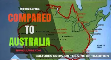 Exploring Africa's Vastness Compared to Australia
