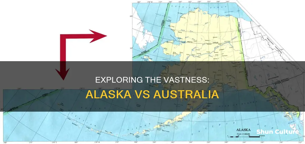 how big is alaska compared to australia