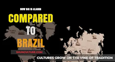 Alaska vs. Brazil: Surprising Size Comparison and Geographic Insights