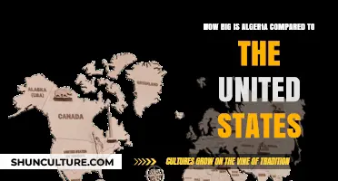 Algeria vs. USA: A Size Comparison of Two Vast Nations