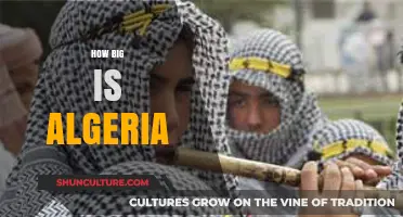 Exploring Algeria's Vast Size: Geography, Population, and Land Area