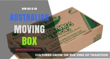 Standard Moving Box Sizes in Australia
