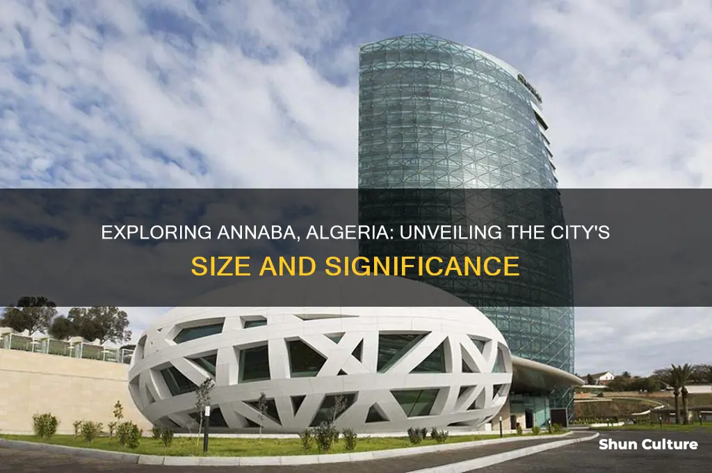 how big is annaba algeria