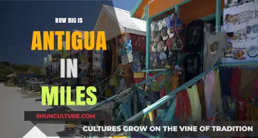 Exploring Antigua's Size: A Comprehensive Guide to Its Square Mileage