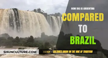 Argentina vs. Brazil: Size Comparison and Geographical Insights